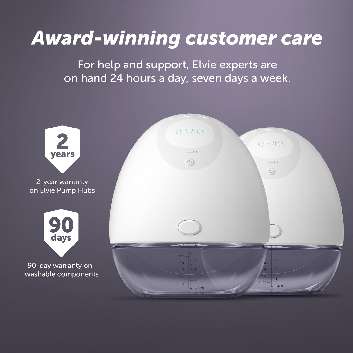 Elvie - Double Electric Wearable Breast Pump