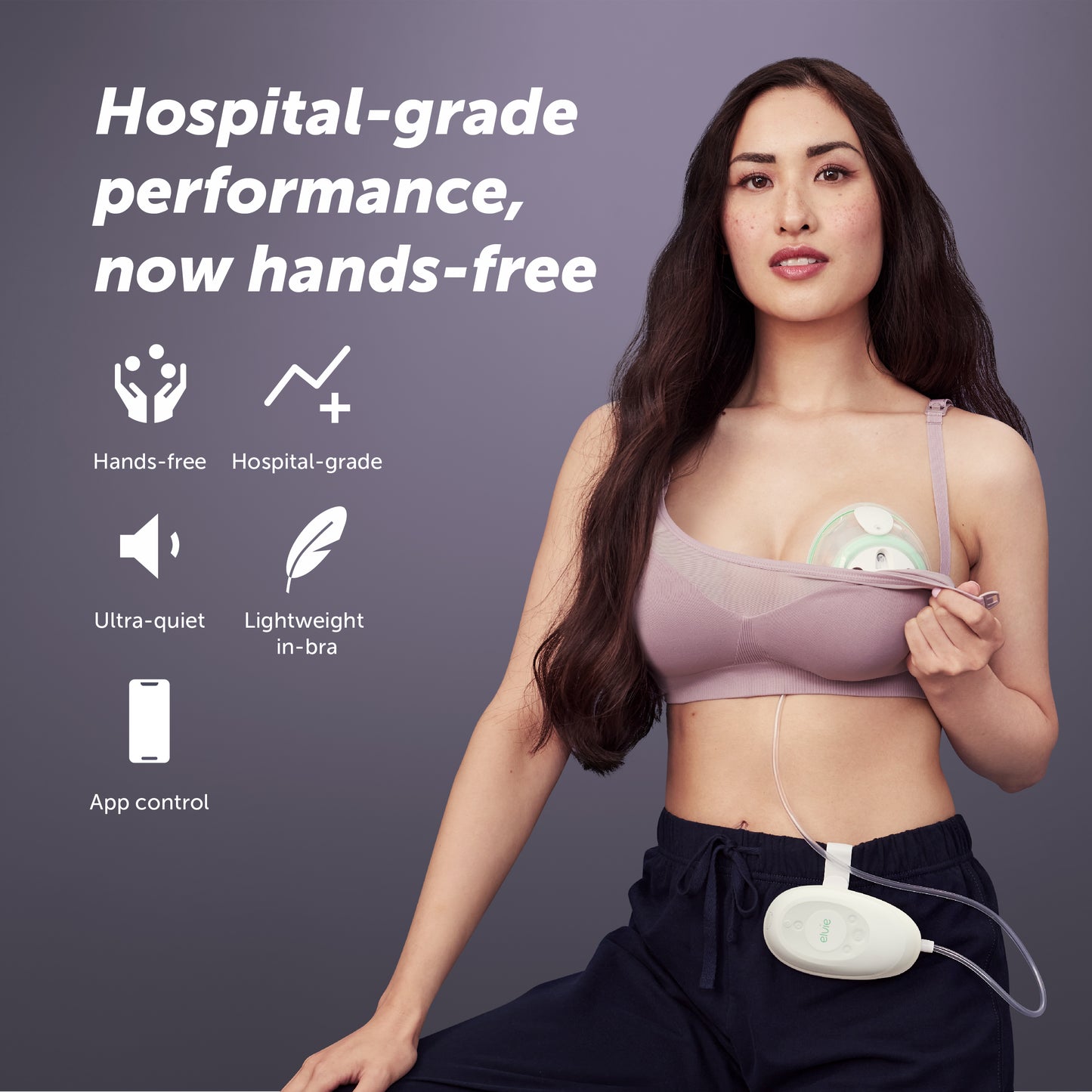 Elvie - Stride Single Electric Wearable Breast Pump