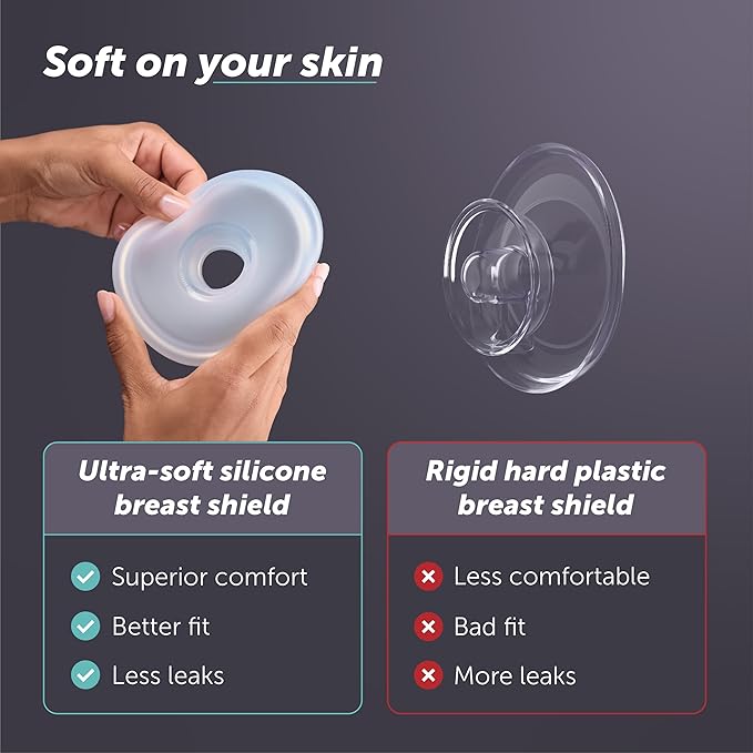 Elvie Stride 2 - Single Wearable Electric Breast Pump - Hands Free Breast Pump