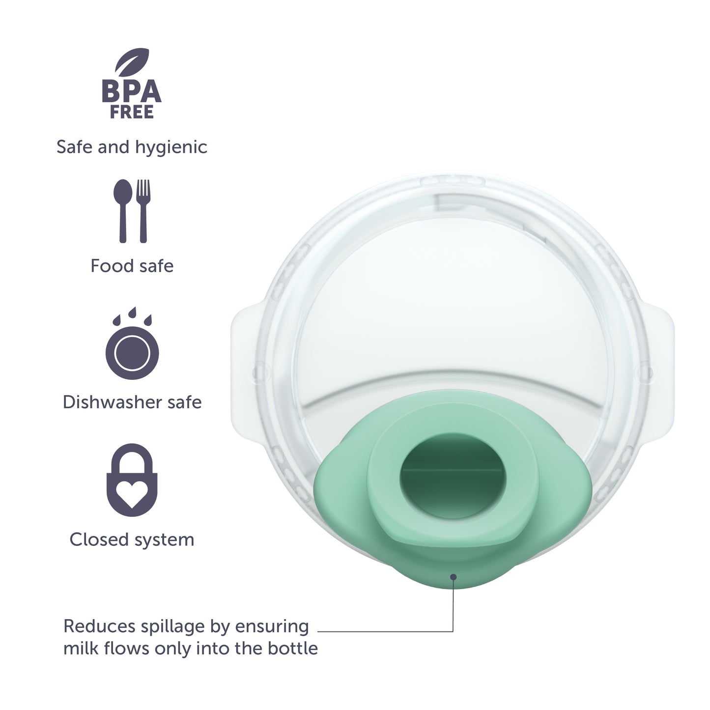 Elvie Breast Pump Spout and Valve Kit (2 pack)