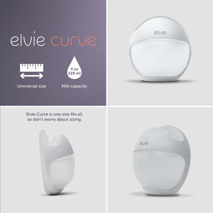 Elvie Curve Manual Wearable Breast Pump