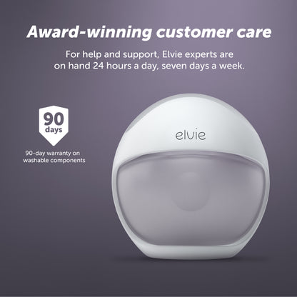 Elvie Curve Wearable Silicone Breast Pump