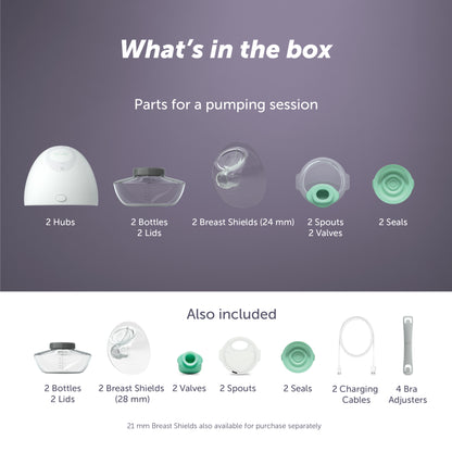 Elvie - Double Electric Wearable Breast Pump