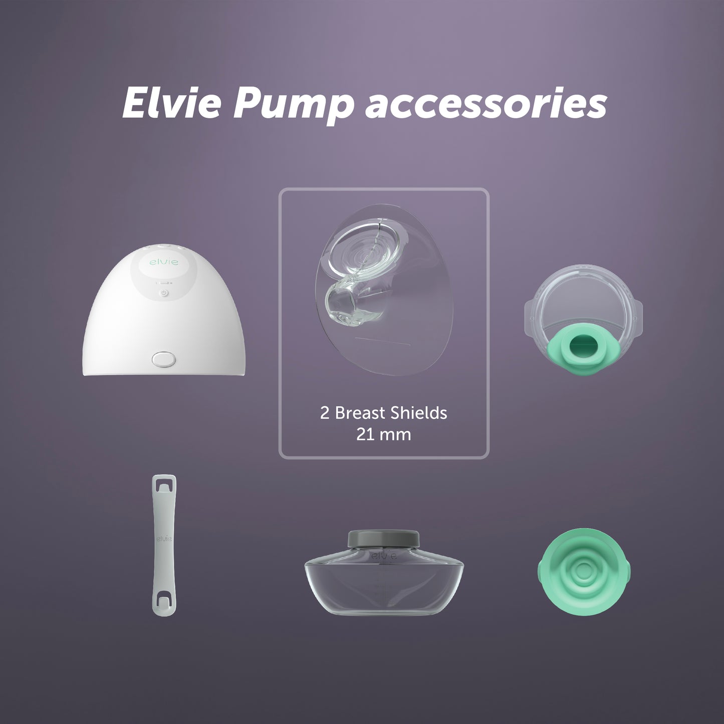Elvie Pump Breast Shields (2 pack)