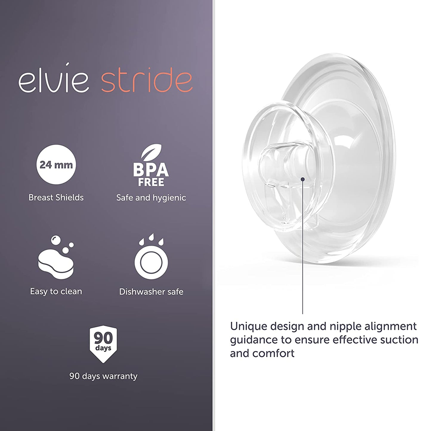 Elvie - Stride Breast Shields - 2pcs