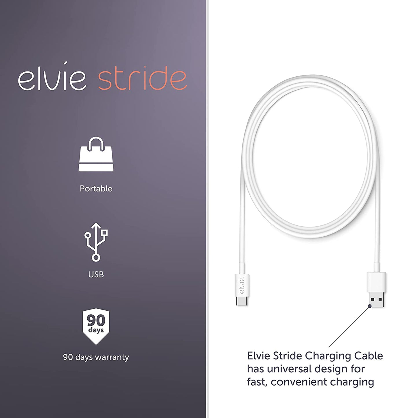 Elvie - Stride Breast Pump Charging Cable Only