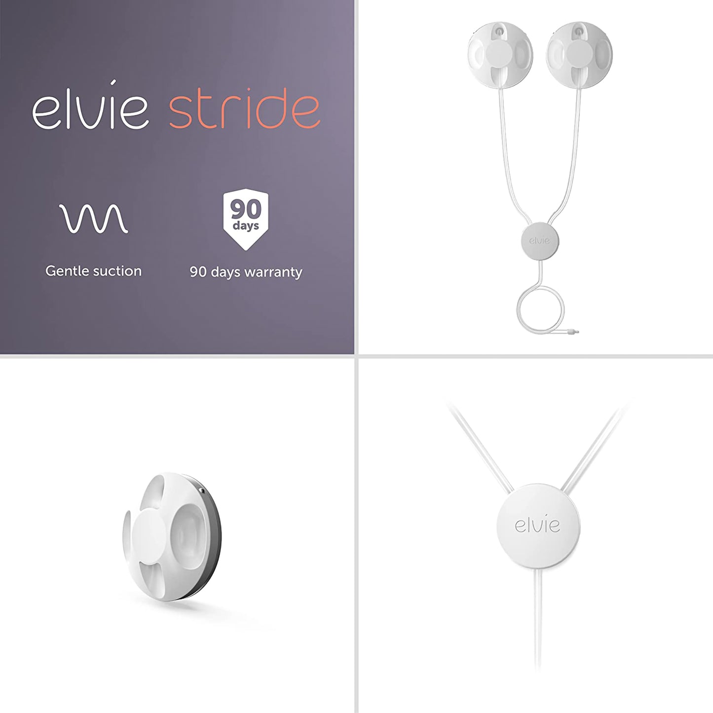 Elvie - Stride Double Breast Pump Connect Kit Only