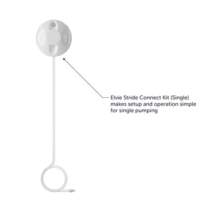 Elvie - Stride Single Breast Pump Connect Kit Only