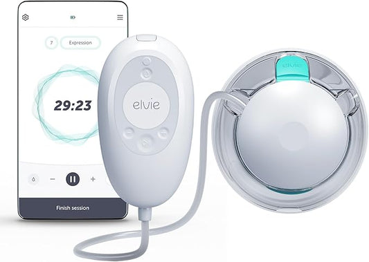 Elvie Stride 2 - Single Wearable Electric Breast Pump - Hands Free Breast Pump